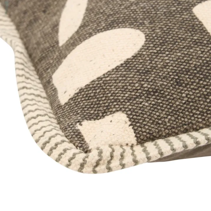 Coussin rectangulaire à motifs abstraits
