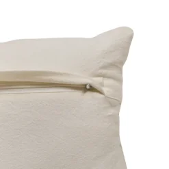 Coussin rectangulaire à motif tissé