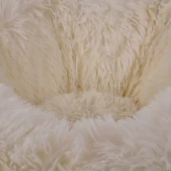 Coussin rond douillet pour chien et chat