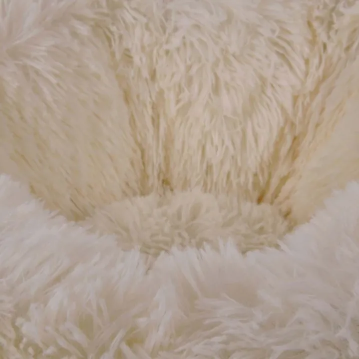 Coussin rond douillet pour chien et chat