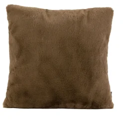 Coussin tout doux imitation fourrure