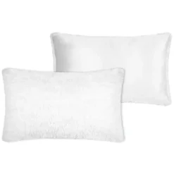 Coussin ultra doux imitation fourrure