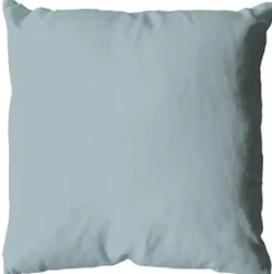 Coussin uni en polyester déhoussable