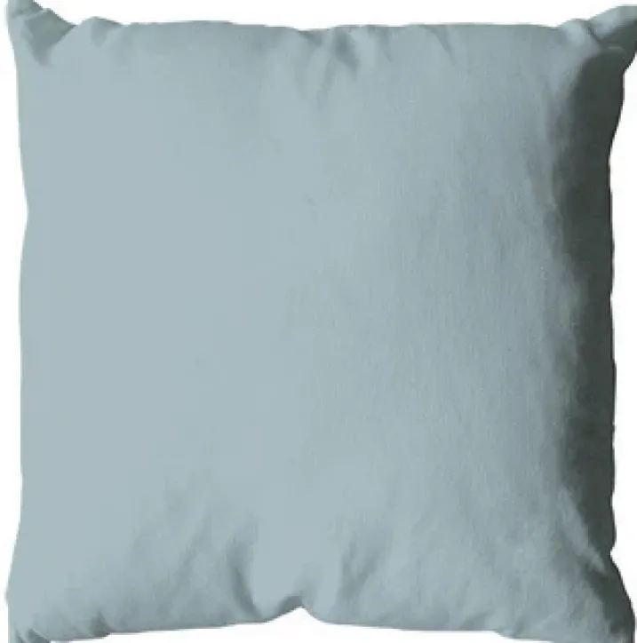 Coussin uni en polyester déhoussable