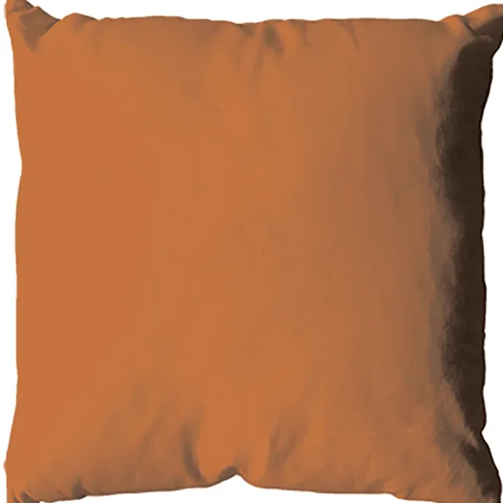 Coussin uni en polyester déhoussable