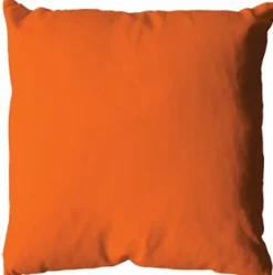 Coussin uni en polyester déhoussable