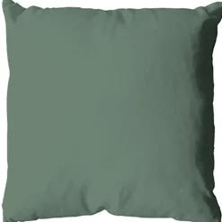 Coussin uni en polyester déhoussable