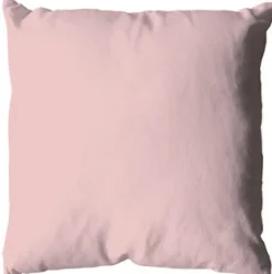 Coussin uni en polyester déhoussable
