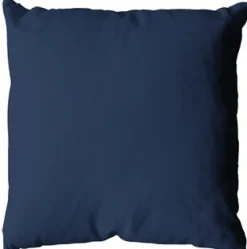 Coussin uni en polyester déhoussable