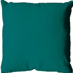 Coussin uni en polyester déhoussable