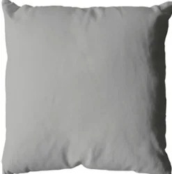 Coussin uni en polyester déhoussable