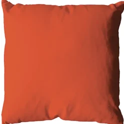Coussin uni en polyester déhoussable