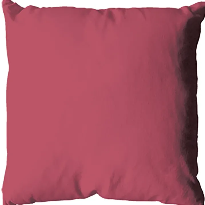 Coussin uni en polyester déhoussable