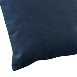 Coussin velours effet peau de pêche