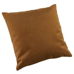 Coussin velours effet peau de pêche
