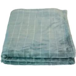 Couverture bébé à carreaux