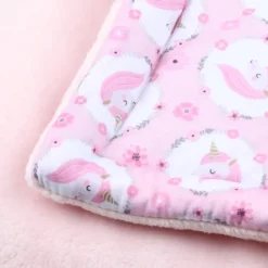Couverture bifaces licorne
