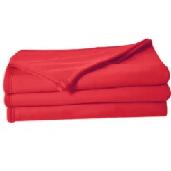 Couverture en polaire unie