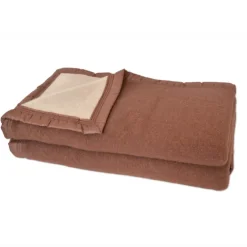 Couverture en 100% pure laine vierge 500g/m²