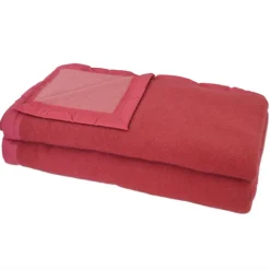 Couverture en 100% pure laine vierge 500g/m²