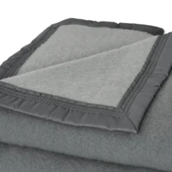 Couverture en 100% pure laine vierge 500g/m²