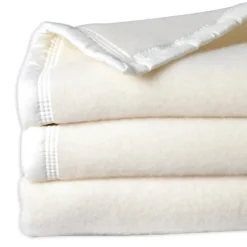 Couverturelaine Woolmark double face