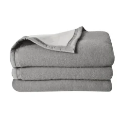 Couverturelaine Woolmark double face