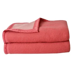 Couverturelaine Woolmark double face