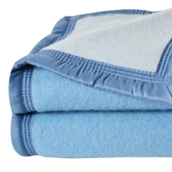 Couverturelaine Woolmark double face