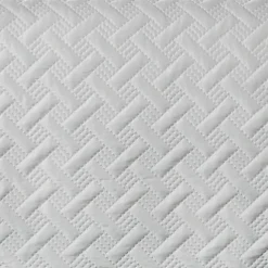 Couverture molletonné surpiquage graphique