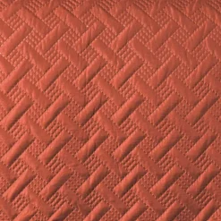 Couverture molletonné surpiquage graphique