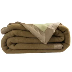 Couverture Pure Laine Vierge 600g/m2 bicolore
