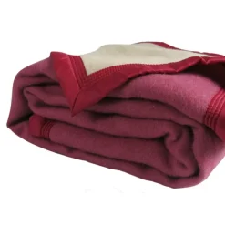 Couverture Pure Laine Vierge 600g/m2 bicolore