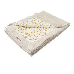 Couverture réversible esprit safari pour bébé