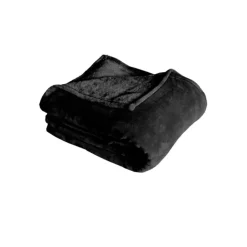 Couverture unie en molleton