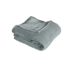 Couverture unie en molleton