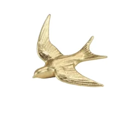 Déco murale hirondelle en Résine