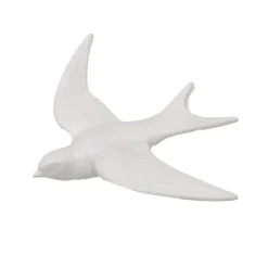Déco murale hirondelle en Résine