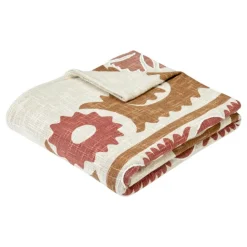 Dessus de lit coton motif ethnique