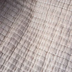 Dessus de lit en coton lavé matelassé boutis