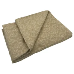 Dessus de lit jacquard motif floral