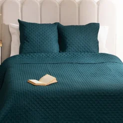 Dessus de lit à motifs ton sur ton