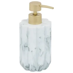 Distributeur de savon effet marbre