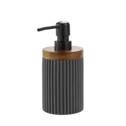 Distributeur de savon en acacia