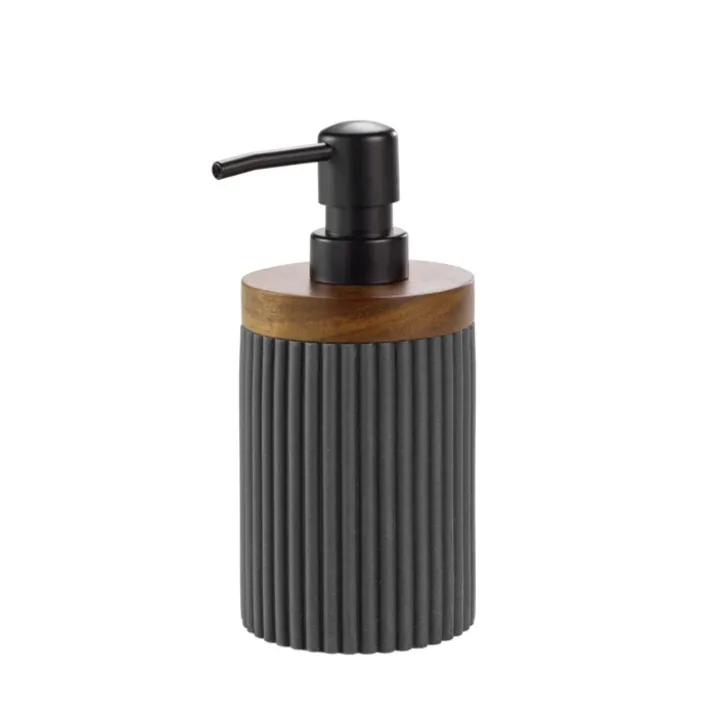 Distributeur de savon en acacia