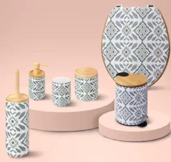 Distributeur de savon motif ethnique