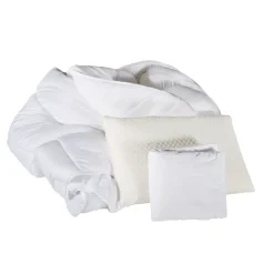 DIVIN - Matelas ressorts ensachés + sommier + accessoires