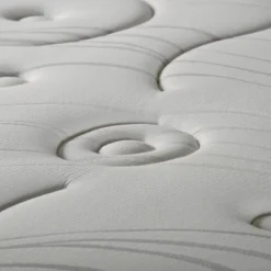 DIVIN - Matelas ressorts ensachés + sommier bois - ferme