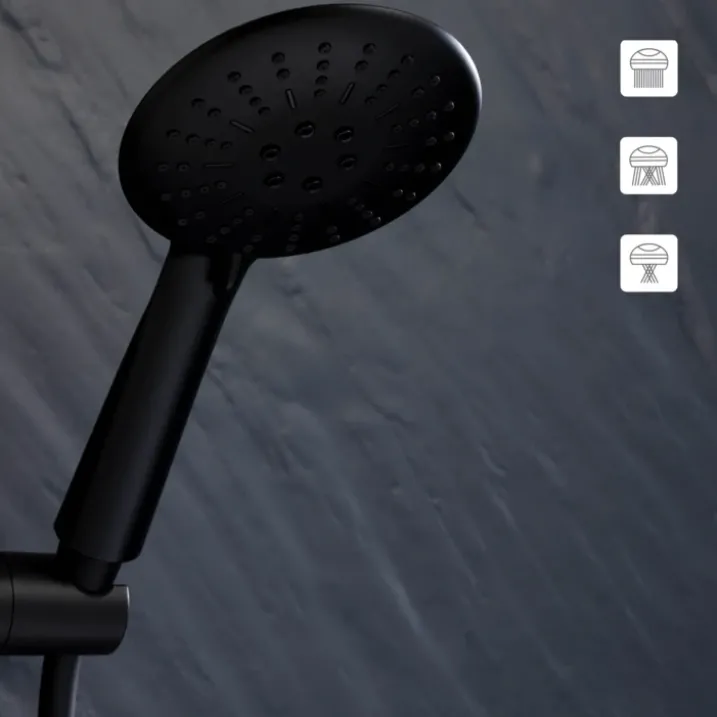 Douchette 3 fonctions avec économiseur d'eau