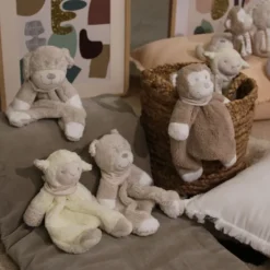 Doudou ours beige